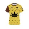 Stefanie Johnson Brunswick Yellow Brown Crowns CoolWick Bowling Jersey