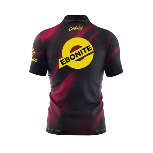 Ebonite Turbo X Pearl Fast Track CoolWick Bowling Jersey - Image 2