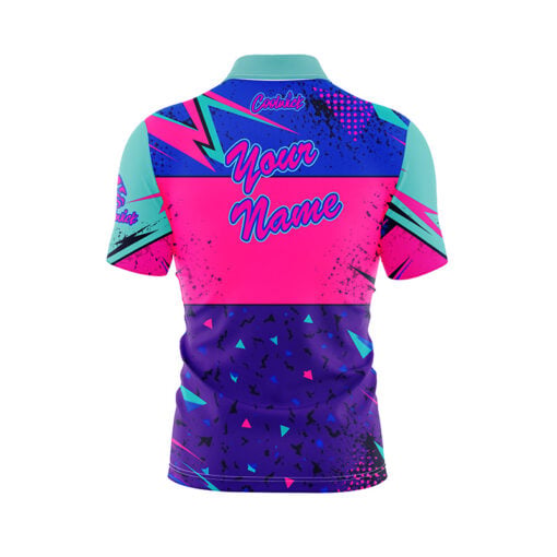 80s Jacket Fast Track CoolWick Bowling Jersey - Image 3