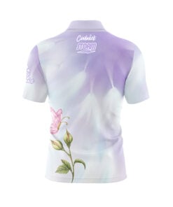 Alternative view of Storm Paint the Lanes Pink Petals and Pins Fast Track CoolWick Bowling Jersey