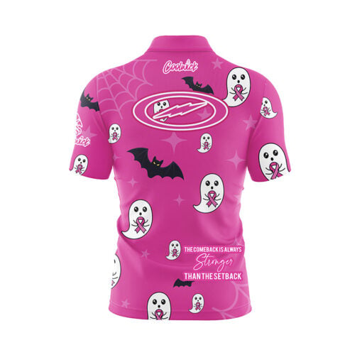 Storm Paint the Lanes Pink The Pink Comeback Fast Track CoolWick Bowling Jersey - Image 2
