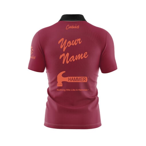 Hammer Zero Mercy Tour Fast Track CoolWick Bowling Jersey - Image 3