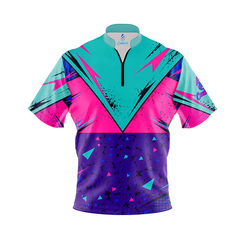 80s Jacket Fast Track CoolWick Bowling Jersey