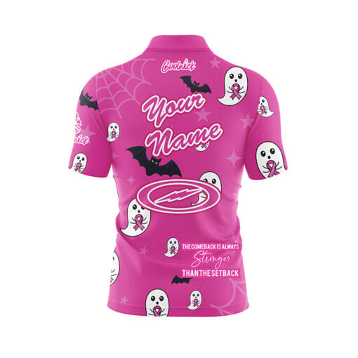 Storm Paint the Lanes Pink The Pink Comeback Fast Track CoolWick Bowling Jersey - Image 3