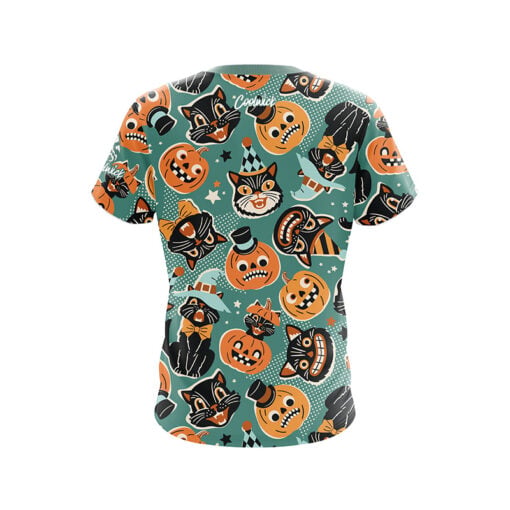 Meow-loween Party CoolWick Bowling Jersey - Image 2