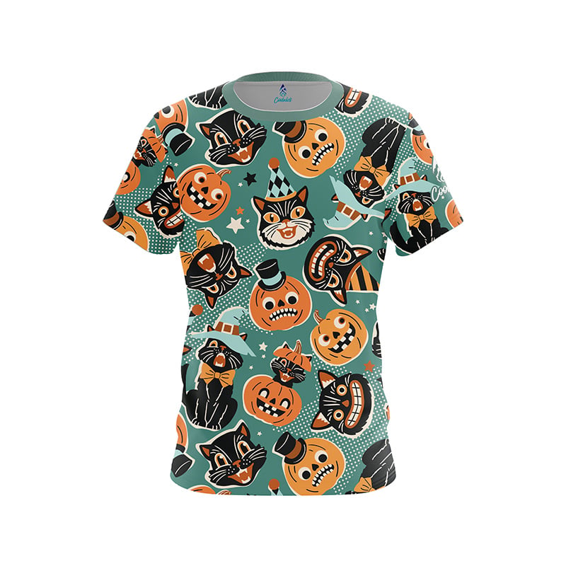 Meow-loween Party CoolWick Bowling Jersey