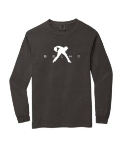 Belmo CoolWick Men's Comfort Colors Long Sleeve Tee - Pepper