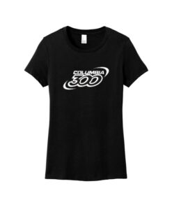 Columbia 300 CoolWick Women's Perfect Weight Bowling T-Shirt - Jet Black