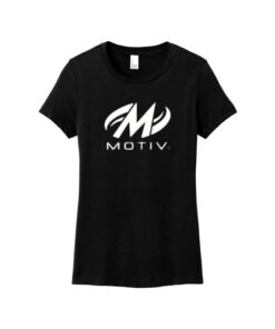 Motiv CoolWick Women's Perfect Weight Bowling T-Shirt - Jet Black