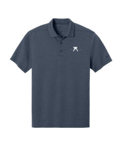 Belmo CoolWick Nike Dri-FIT Smooth Heather Bowling Polo - Navy Heather