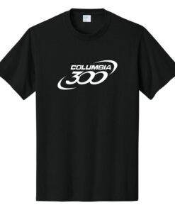 Columbia 300 CoolWick Men's Tall Bowling T-Shirt - Jet Black