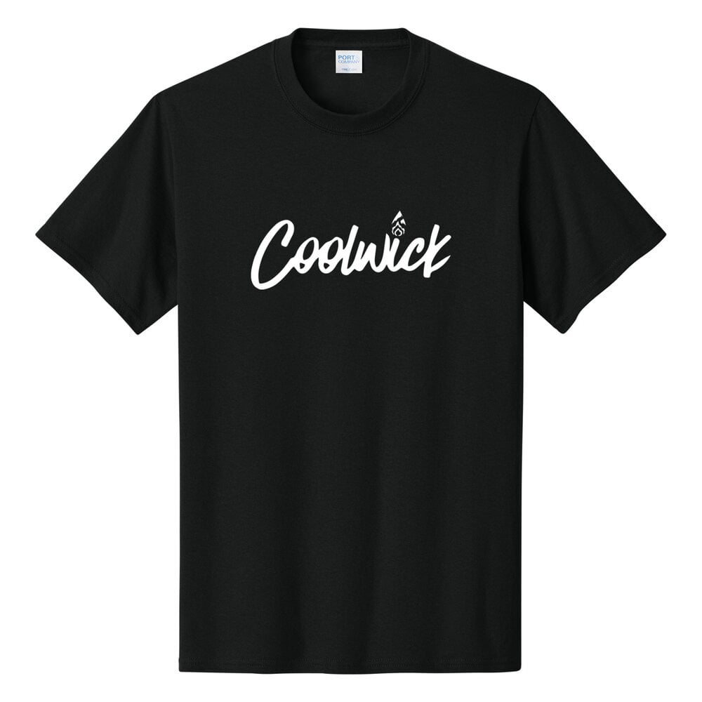 CoolWick CoolWick Men's Tall Bowling T-Shirt - Jet Black