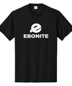 Ebonite CoolWick Men's Tall Bowling T-Shirt - Jet Black