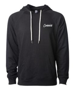 CoolWick CoolWick Unisex Loopback Terry Bowling Hoodie - Black