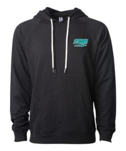Storm CoolWick Unisex Loopback Terry Bowling Hoodie - Black