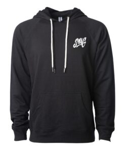 Swag CoolWick Unisex Loopback Terry Bowling Hoodie - Black