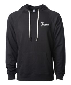 Track CoolWick Unisex Loopback Terry Bowling Hoodie - Black