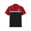 Deep Red/Black/White