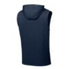ST858 Sleeveless Hooded 1/4-Zip back - True Navy