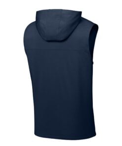 ST858 Sleeveless Hooded 1/4-Zip back - True Navy