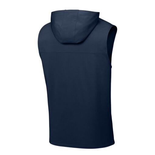 ST858 Sleeveless Hooded 1/4-Zip back - True Navy