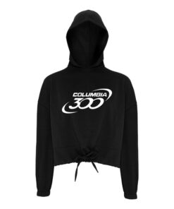 Columbia 300 CoolWick Women's Cropped Bowling Hoodie - Black