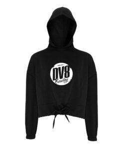 DV8 CoolWick Women's Cropped Bowling Hoodie - Black