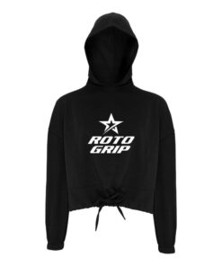 Roto Grip CoolWick Women's Cropped Bowling Hoodie - Black