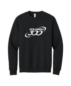 Columbia 300 CoolWick Men's NuBlend Crewneck Bowling Sweatshirt - Black