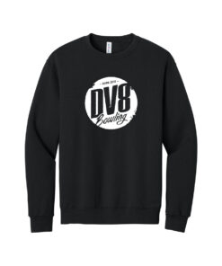 DV8 CoolWick Men's NuBlend Crewneck Bowling Sweatshirt - Black