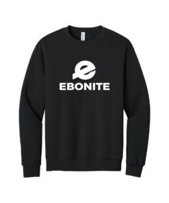 Ebonite CoolWick Men's NuBlend Crewneck Bowling Sweatshirt - Black