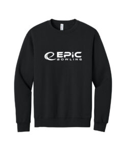 Epic CoolWick Men's NuBlend Crewneck Bowling Sweatshirt - Black