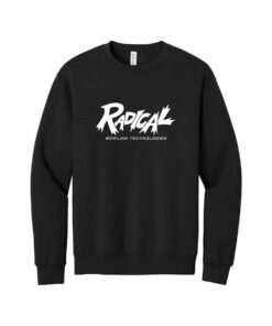 Radical CoolWick Men's NuBlend Crewneck Bowling Sweatshirt - Black