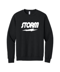 Storm CoolWick Men's NuBlend Crewneck Bowling Sweatshirt - Black