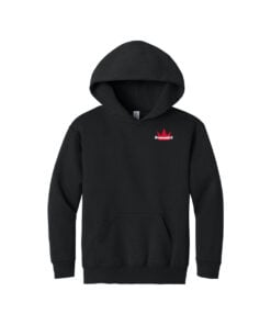 Brunswick CoolWick Youth NuBlend Pullover Bowling Hoodie - Black