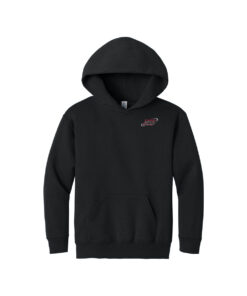 Columbia 300 CoolWick Youth NuBlend Pullover Bowling Hoodie - Black