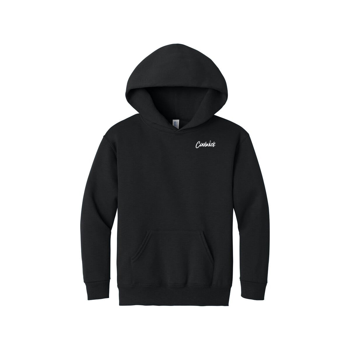 CoolWick CoolWick Youth NuBlend Pullover Bowling Hoodie - Black