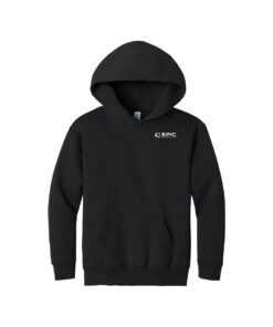 Epic CoolWick Youth NuBlend Pullover Bowling Hoodie - Black