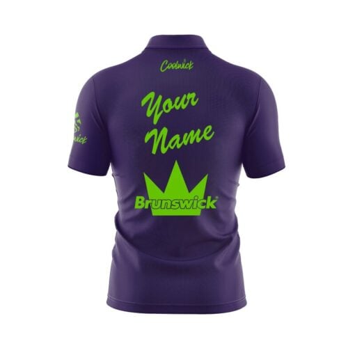 Brunswick Purple Rhino Pro Fast Track 3D Name on Back