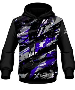 Coolwick ELITE Empire Purple White Hoodie Front