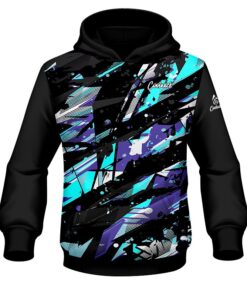 Coolwick ELITE Empire Teal Purple Hoodie Front