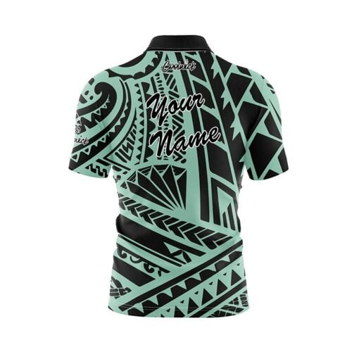 Aqua Tribe Fast Track CoolWick Bowling Jersey - Image 3