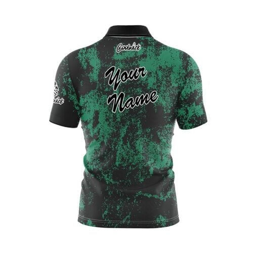 Jade Venom Fast Track CoolWick Bowling Jersey - Image 3