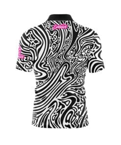 Alternative view of Liquid Illusion Fast Track CoolWick Bowling Jersey