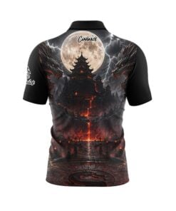 Alternative view of Round 1 Fast Track CoolWick Bowling Jersey