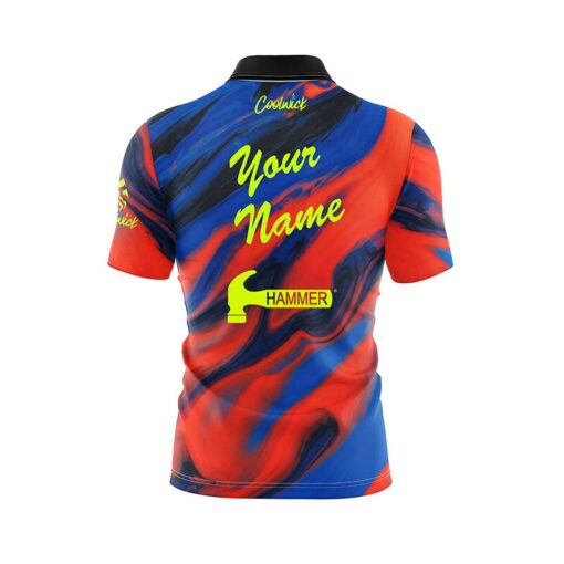 Hammer Reckoning Fast Track 3D Name on Back