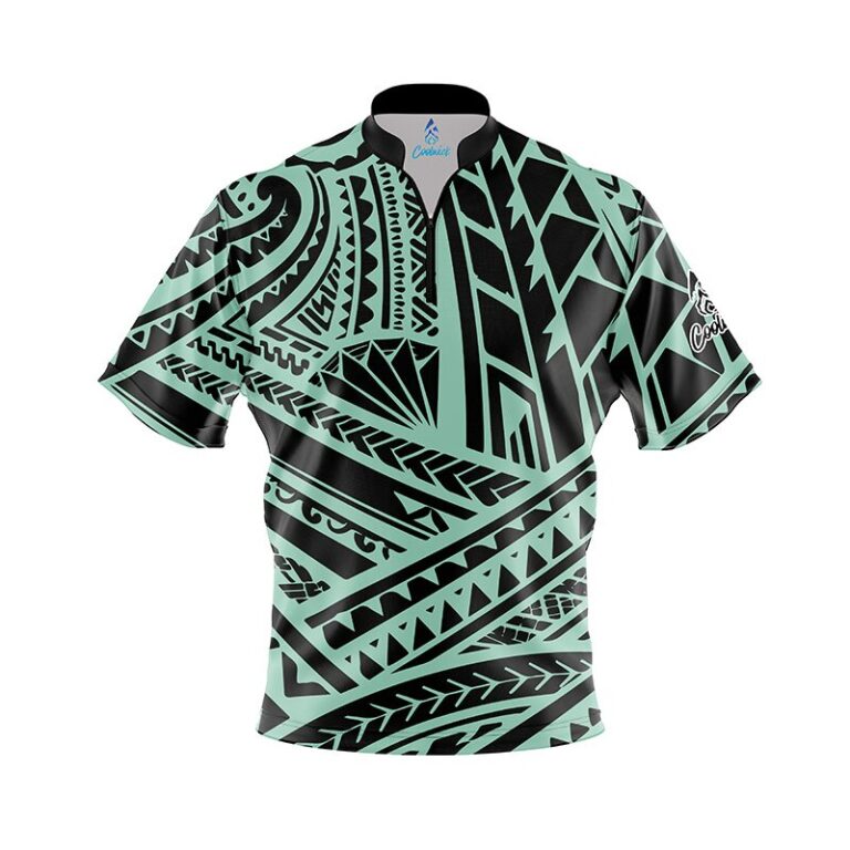 Aqua Tribe Fast Track CoolWick Bowling Jersey