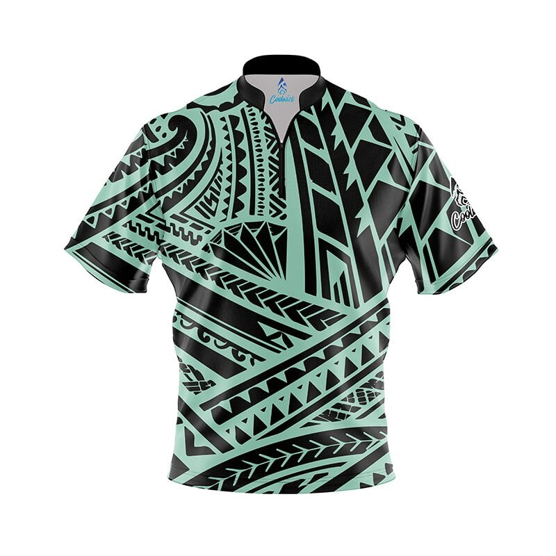 Aqua Tribe Fast Track CoolWick Bowling Jersey