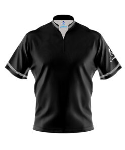 Plain Vintage Collection Black Z90B CoolWick Bowling Jersey
