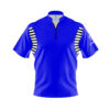 Plain Vintage Collection Blue S20BL CoolWick Bowling Jersey